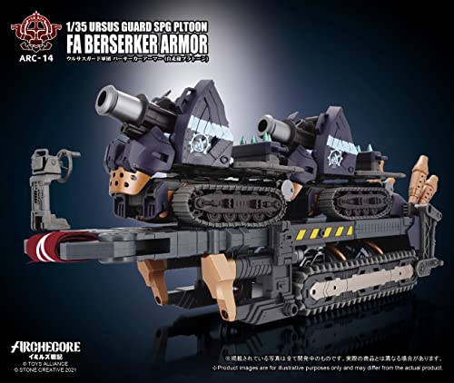 TOYS ALLIANCE LIMITED ARC-14 "ARCHE-YMIRUS" 1/35 SCALE URSUS GUARD FA BERSERKER ARMOR (SPG PLTOON)