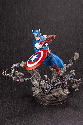 Marvel Avengers Captain America Fine Art Statue