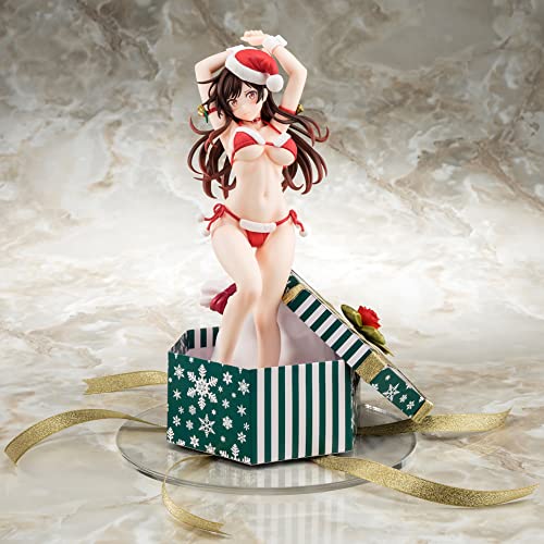 "Rent-A-Girlfriend" Mizuhara Chizuru Santa Bikini de Fuwamoko Figure 2nd Xmas
