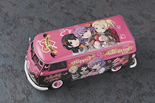 Volkswagen Type 2 Entrega Van (Girls de huevo Versión de San Valentín feliz) Serie de Girls Egg - Hasegawa