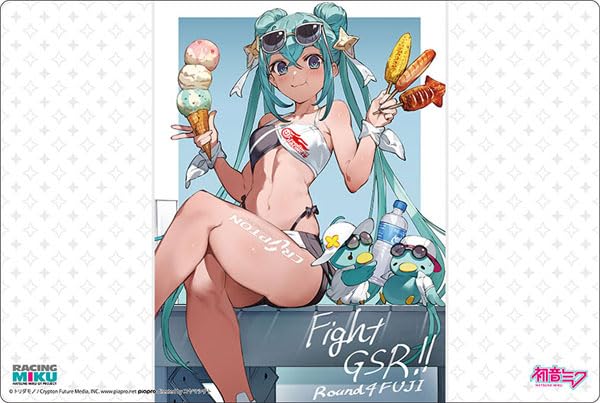 Bushiroad Rubber Mat Collection V2 Vol. 1041 Racing Miku 2023 Ver. Support Illustration Round 4 Fuji
