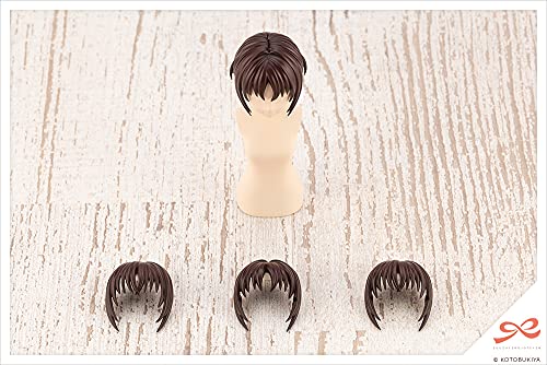 After School Short Wig A White & Chocolate Brown