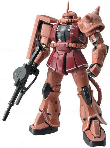 MS-06S Zaku II Commander Type Char Aznable Custom - 1/144 scale - RG (#02) Kidou Senshi Gundam - Bandai