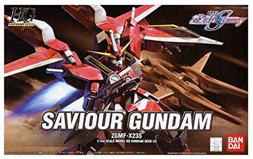 ZGMF-X23S Saviour Gundam-1/144 scale-HG Gundam SEED (#24) Kidou Senshi Gundam SEED Destiny-Bandai