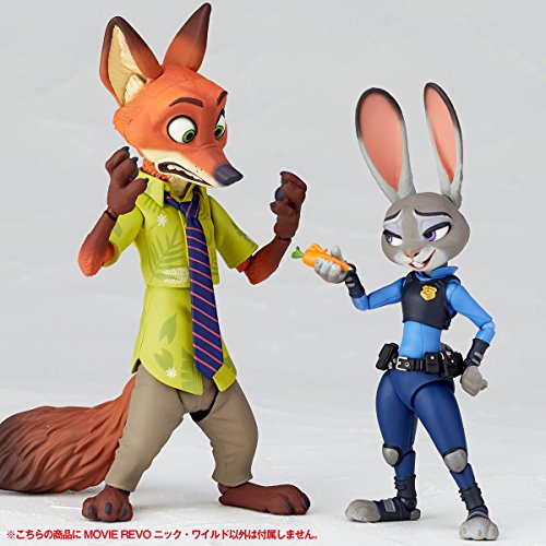 Nick Wilde Figure Complex Movie Revo Zootopia - Kaiyodo