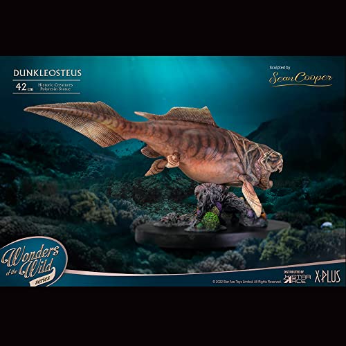 Star Ace Toys Wonders of the Wild Series Dunkleosteus Polyresin Statue Deluxe Edition