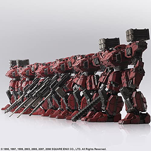 "Front Mission" Structure Arts 1/72 Scale Plastic Model Kit Series Vol. 2 Frost Hell's Wall Ver. 6 Set