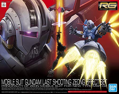 1/144 RG "Gundam" Last Shooting Zeong Effect Set