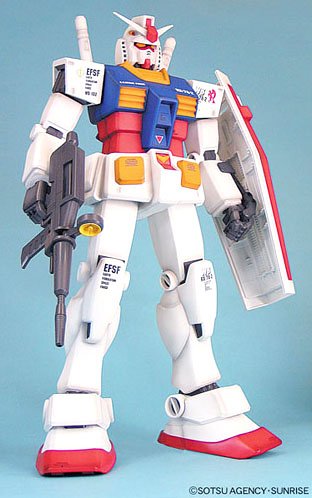 RX-78-2 Gundam (Marking Type version) - 1/35 scale - Jumbo Grade Kidou Senshi Gundam - Bandai