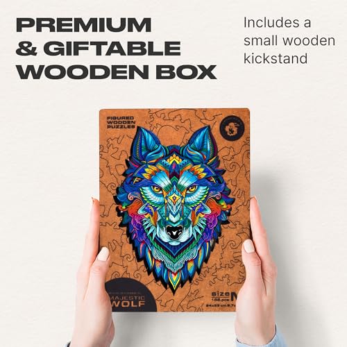 Majestic Wolf 185 Piece M Size