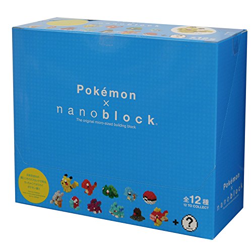 Mini Pocket Monsters Serie 01 Pokemon x Nanoblock Box - Kawada