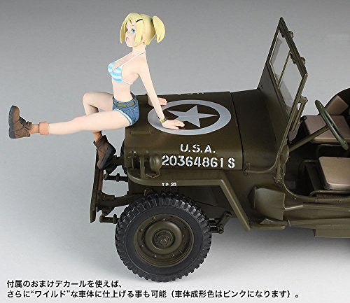 Amy McDonnell 1/4 ton 4x4 Truck - 1/24 scale - - Hasegawa