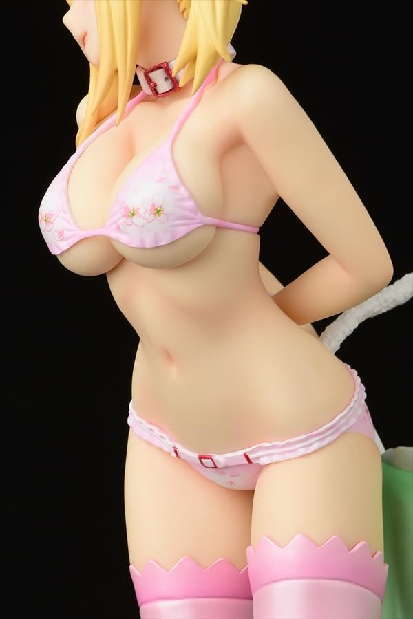 "Fairy Tail" Lucy Heartfilia Sakura Cat Gravure Style