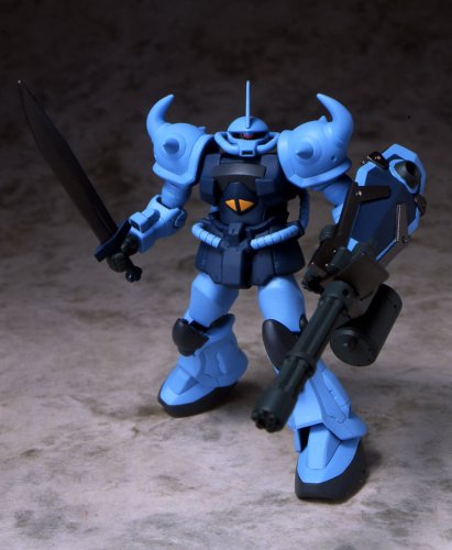 MS-07B-3 Gouf Custom Mobile Suit in Action!! Kidou Senshi Gundam: Dai 08 MS Shotai - Bandai