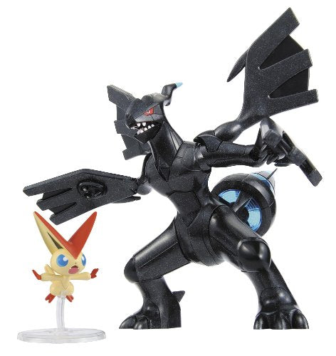 Zekrom (Verne métallique) Version) Pokemon Plamo Gekijouban Pocket Monsters Best Wishes: Victini to Kuroki Eiyuu Zekrom-Bandai
