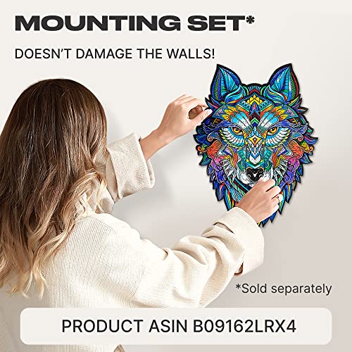 Majestic Wolf 700 Piece RS Size