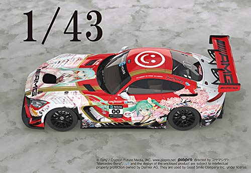 Hatsune Miku GT Project 1/43 Mercedes-AMG Team GOOD SMILE 2018 SUZUKA 10H Ver.
