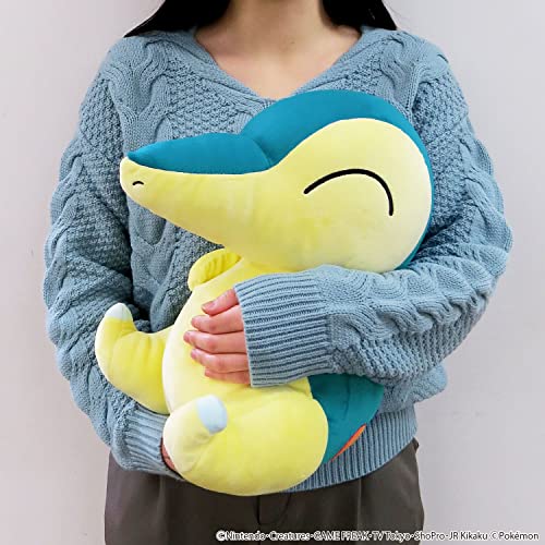 "Pokemon" Potehug Cushion PZ61 Cyndaquil