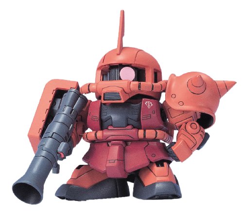 MS-06S Zaku II Comandante Tipo Char Aznable Personalizado SD GUNDAM BB SENSHI (# 231) Kidou Senshi Gundam - Bandai