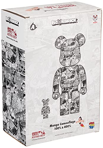 Osamu Tezuka Figure Series Bearbrick "Astro Boy" Astro Boy Comic Pattern TZKH-001
