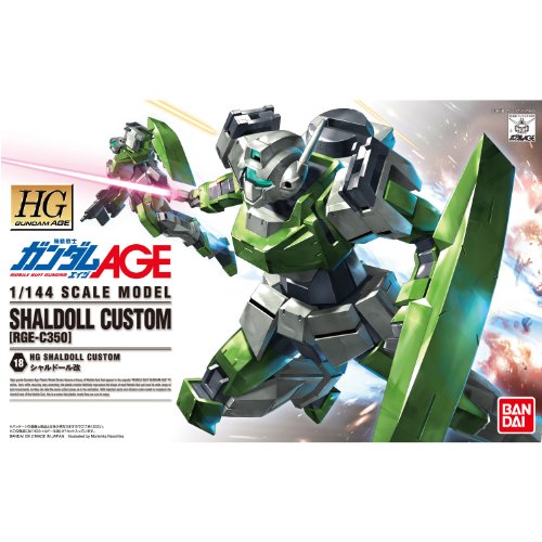 RGE-C350 Shaldoll Custom - 1/144 Scale - HGO (# 18) Kidou Senshi Gundam Age - Bandai