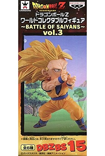 Son Goku SSJ3 Dragon Ball Z World Collectable Figure ~Battle of Saiyans~ Vol.3 Dragon Ball Z - Banpresto