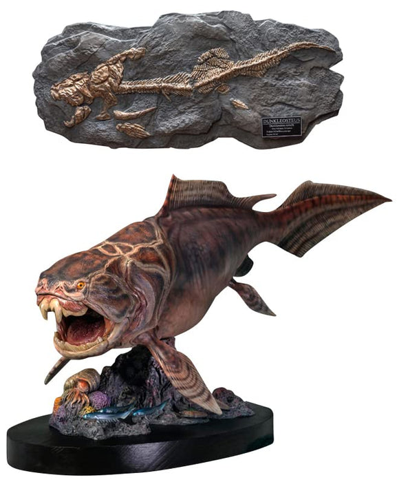 【STAR ACE TOYS】Star Ace Toys Wonders of the Wild Series Dunkleosteus Polyresin Statue Deluxe Edition