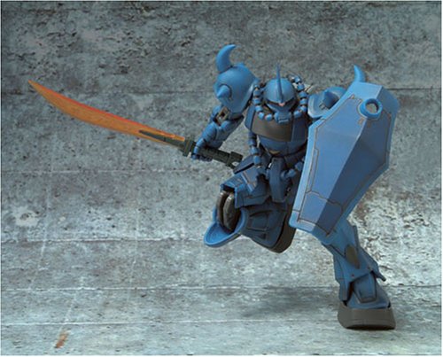 MS-07B Gouf Extended Mobile Suit in Action!! Kidou Senshi Gundam - Bandai