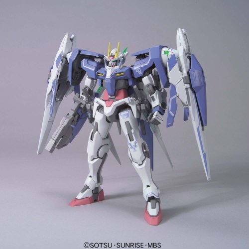 GN-0000 + GNR-010 00 Raiser GN-0000 00 Gundam GNR-010 0 Raiser (Designer's Color Ver. Version)-1/100 scale-1/100 Gundam 00 Model Series (17) Kidou Senshi Gundam 00-Bandai
