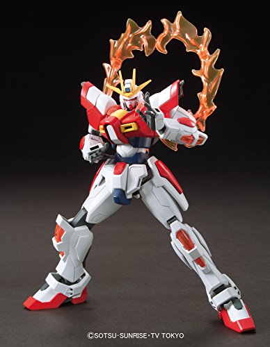 BG-011b Burning Gundam - 1/144 Waage - HGBF (# 018), Gundam Build Fighters TRY - Bandai