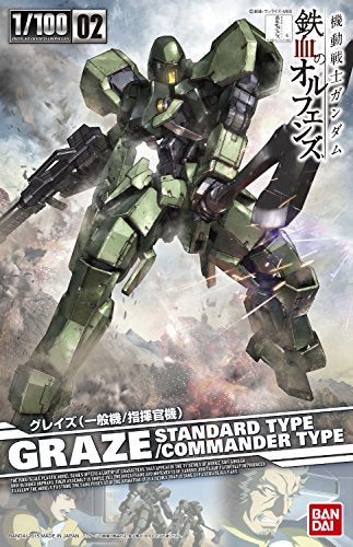 EB-06 Graze EB-06 Graze (Commander Type) - 1/100 scale - 1/100 Gundam Iron-Blooded Orphans Model Series (#02), Kidou Senshi Gundam Tekketsu no Orphans - Bandai