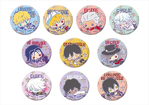 "Fate/Grand Order" Design produced by Sanrio Trading Can Badge Soinekkoron Ver.