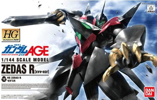 Zedas R - 1/144 Échelle - HTGAGE (# 12) Kidou Senshi Gundam Age - Bandai