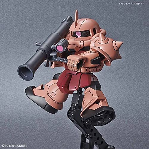 MS-06S Zaku II Commander Type Char Aznable Custom SD Gundam Cross Silhouette Kidou Senshi Gundam - Bandai Spirits