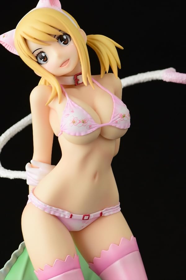"Fairy Tail" Lucy Heartfilia Sakura Cat Gravure Style
