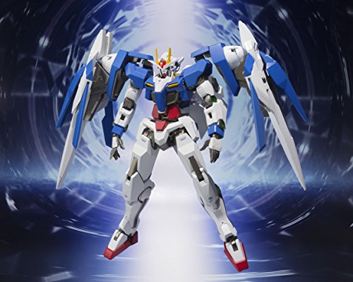 GN-0000 + GNR-010 00 Raiser GN-0000 00 Gundam GNR-010 0 Raiser Metal Robot DamashiiRobot DamashiiRobot Damashii <Side MS>, Kidou Senshi Gundam 00 - Bandai