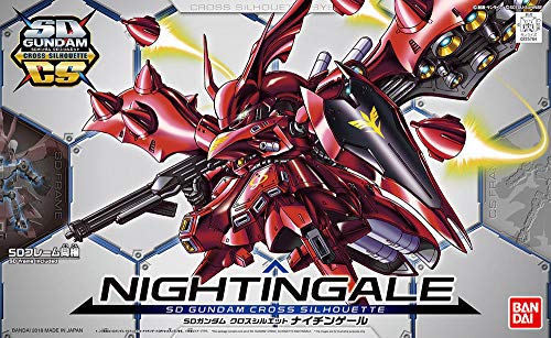 MSN-04II Nightingale SD Gundam Cross Silhouette Kidou Senshi Gundam Gyakushuu Kein Char - Beltorchika's Kinder - Bandai