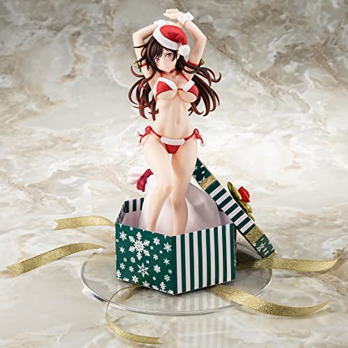 "Rent-A-Girlfriend" Mizuhara Chizuru Santa Bikini de Fuwamoko Figure 2nd Xmas