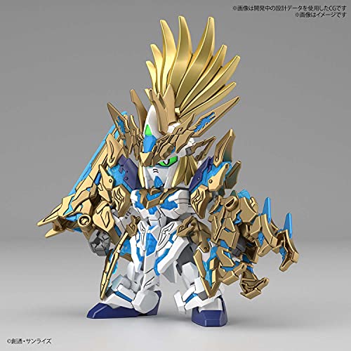 "SD Gundam World Heroes" Long Zun Liu Bei Unicorn Gundam