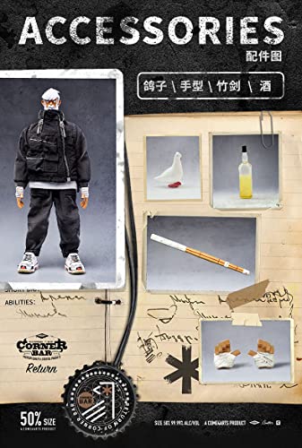 COME4ARTS CORNER BAR SERIES MERLIN 1/9 SCALE ACTION FIGURE