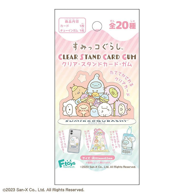 "Sumikkogurashi" Clear Stand Card