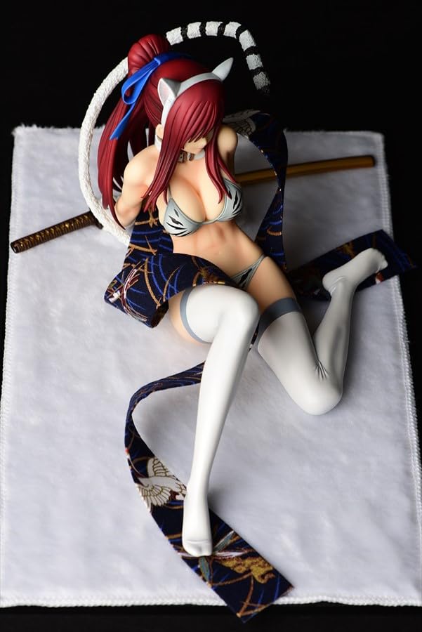 "Fairy Tail" Erza Scarlet White Tiger Gravure Style