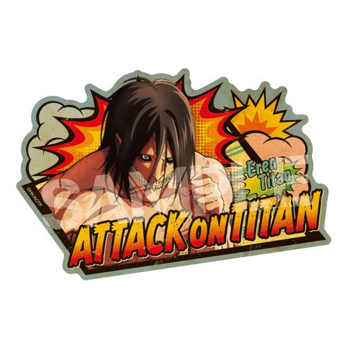 "Attack on Titan" Travel Sticker 8 Eren Titan