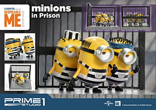 Prime Collectible Figure "Despicable Me 3" Minions in Prison Statue PCFMINI-05