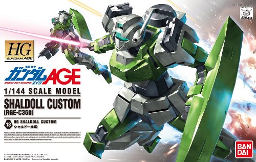 RGE-C350 Shaldoll Custom - 1/144 Scale - HGO (# 18) Kidou Senshi Gundam Age - Bandai