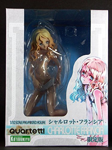 Charlotte Francia (Limited Edition version) - 1/10 scale - Quartett! - Kotobukiya