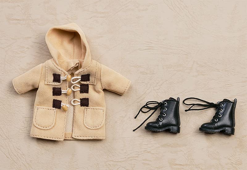 Nendoroid Doll Warm Clothing Set Boots & Duffle Coat (Beige)