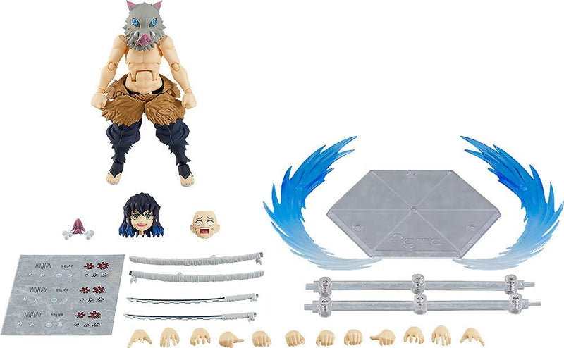 "Demon Slayer: Kimetsu no Yaiba" figma#533-DX Hashibira Inosuke DX Edition