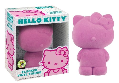 SDCC 2013 Exclusive, Flocked Vinyl Figure, Hello Kitty (Set of 5)