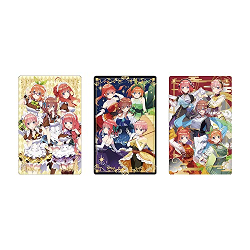 "The Quintessential Quintuplets Movie" Trading Metal Card Collection